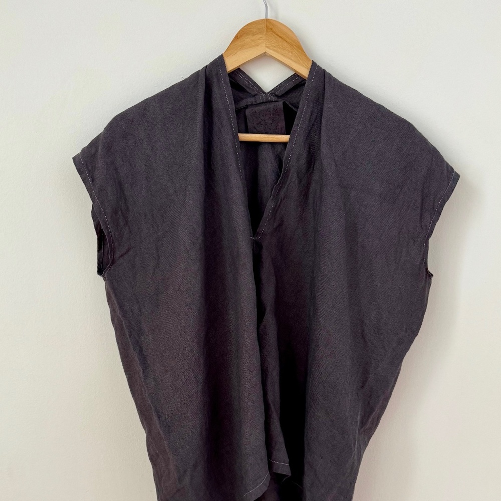 Miranda Bennett Studio Everyday Top in Linen